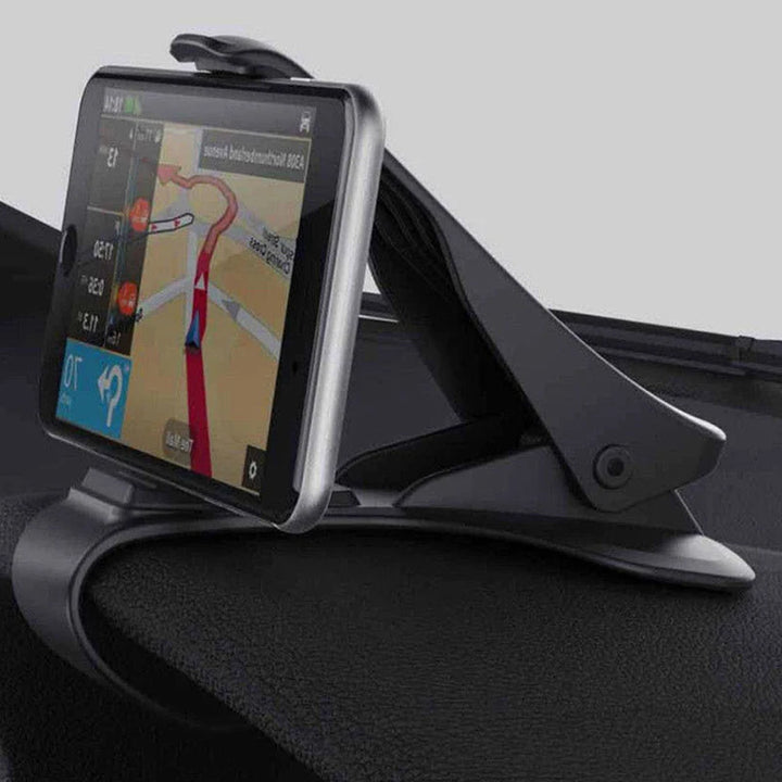 Universal Clip Fold Holder Mount Stand Bracket For Car Phone, GPS Navigation, Dashboard Phone Holder