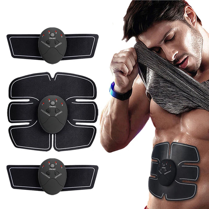 EMS Wireless Muscle Stimulator Trainer Smart Fitness Abdominal Training Electric Weight Loss Stickers Body Slimming Massager