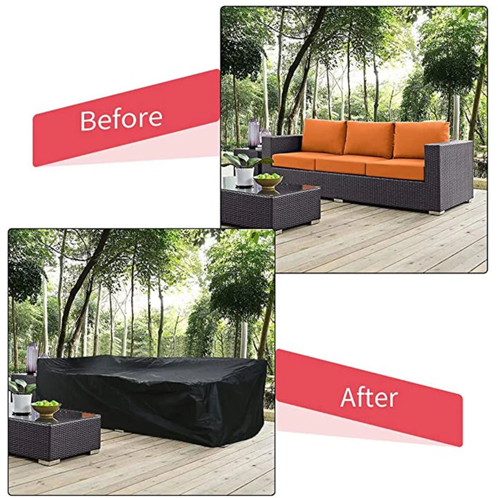 High-Quality Outdoor Patio Waterproof Furniture Cover - 62 Sizes, 210D Oxford Cloth