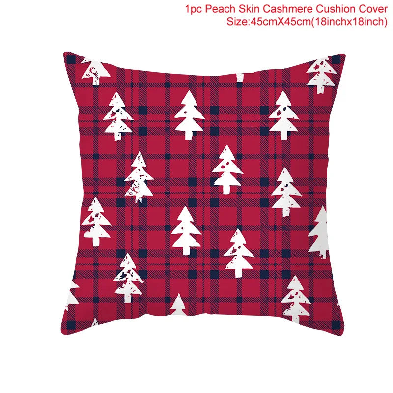 Christmas Tree Style Pillow Cover