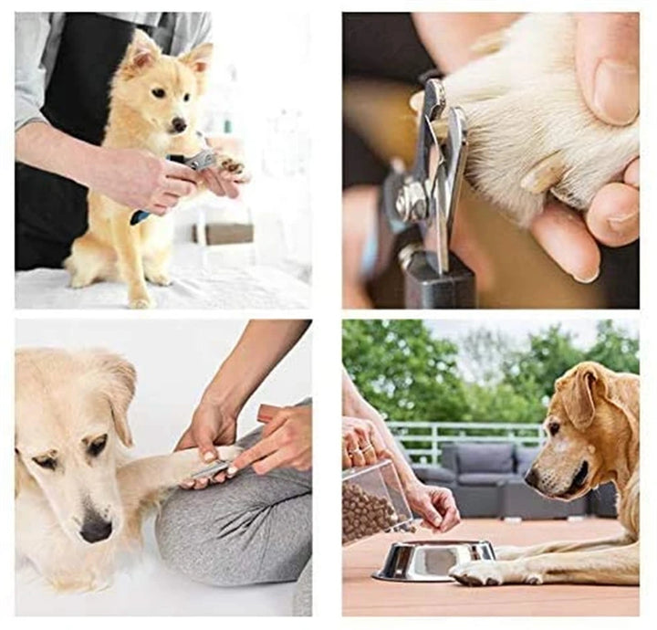 Professional Pet Nail Clipper with Safety Guard  Stainless Steel Scissors Cat Dog for Claw Care Grooming Supplies Size Fits