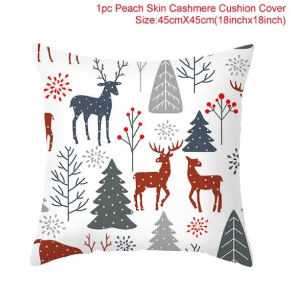 Christmas pillowcase for decor