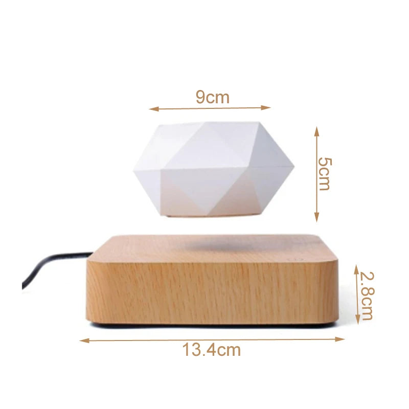 Levitating Air Bonsai Pot Rotation Planters Magnetic Suspension Floating Pot for Home Decoration