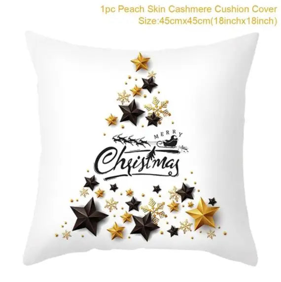 cushion cover with Merry Christmas print