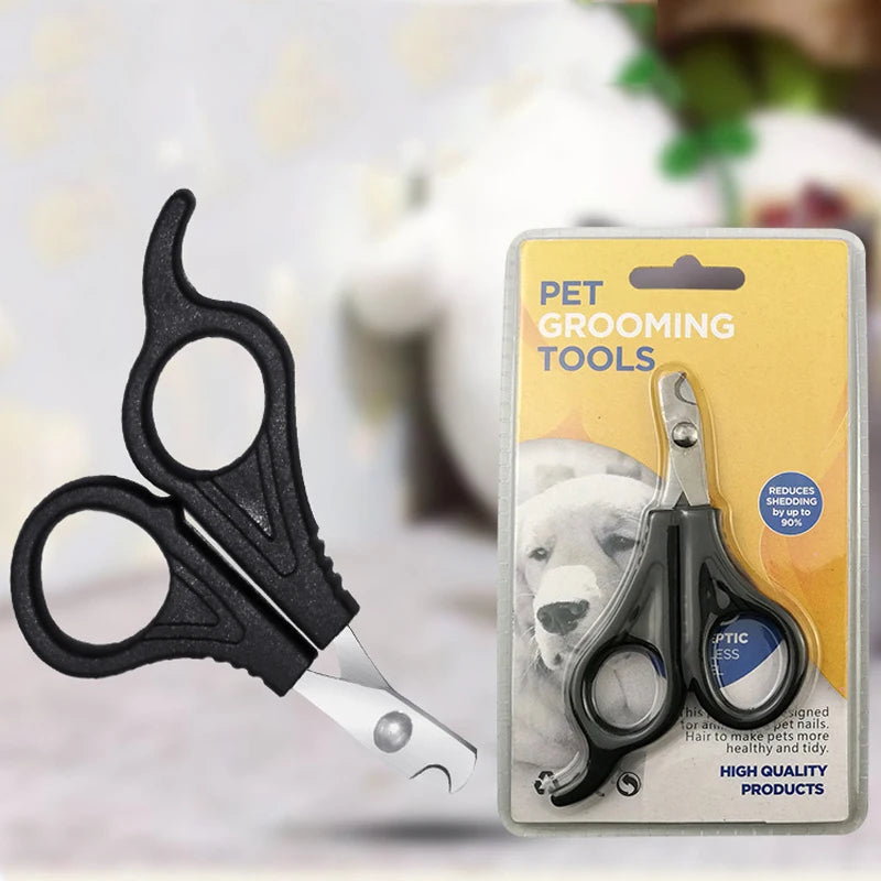 Pet Cat Dog Nail Clipper Cutter With Sickle Stainless Steel Grooming Scissors Clippers for Pet Claws Dog Supplies