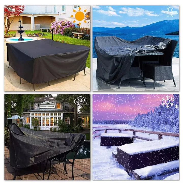 Outdoor Furniture Covers - Waterproof, Anti-UV, Windproof, 40 Sizes, Oxford Fabric