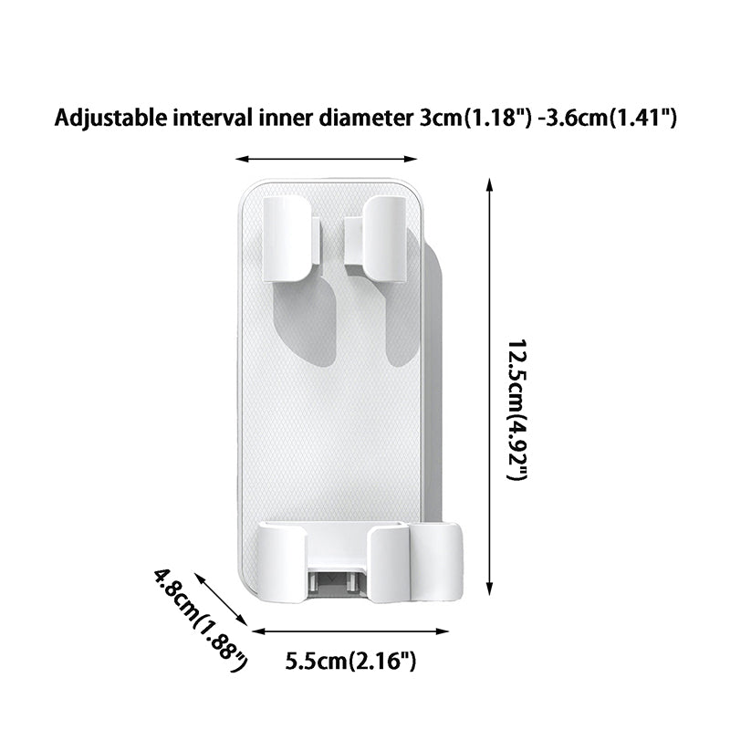 Hair Curler and Straightener Storage Rack
