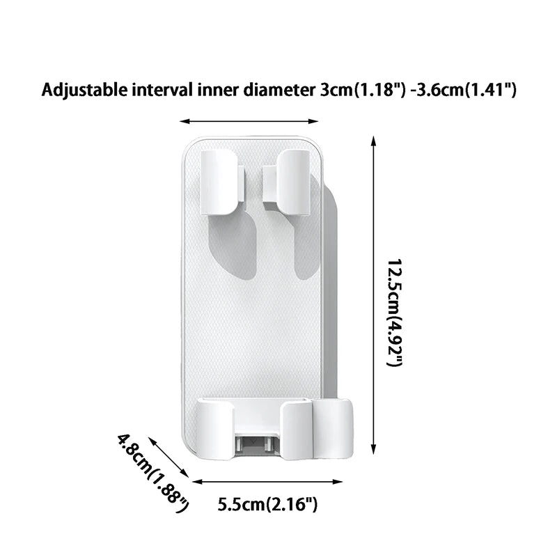 Hair Dryer and Curler Organizer for Home Use

