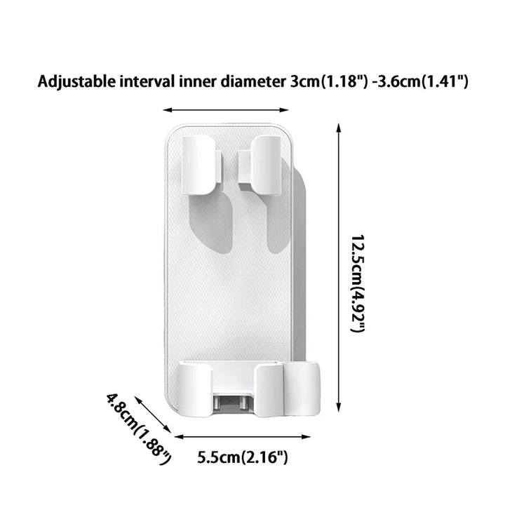 Hair Dryer and Curler Organizer for Home Use

