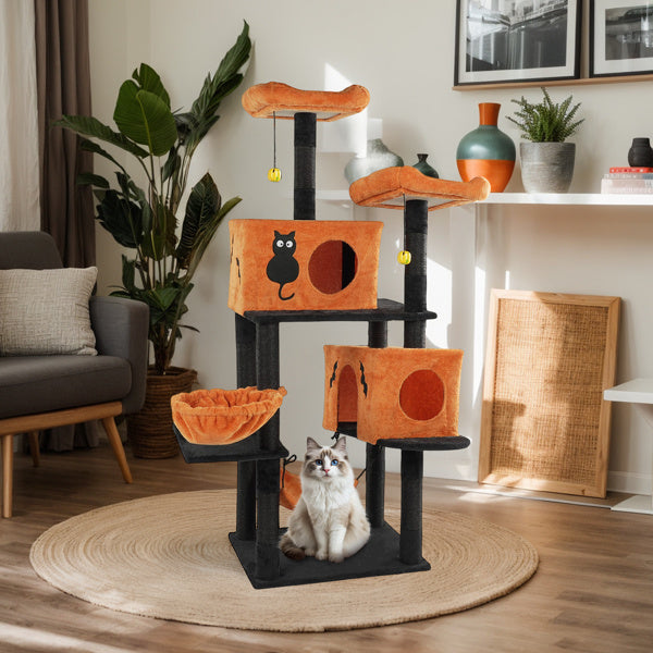 Halloween cat tree
