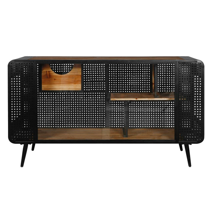 Hallway cat house with glass panels