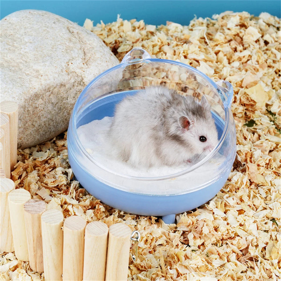 Hamster bathroom house sandbox