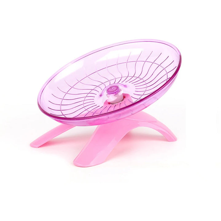 Hamster cage running disc