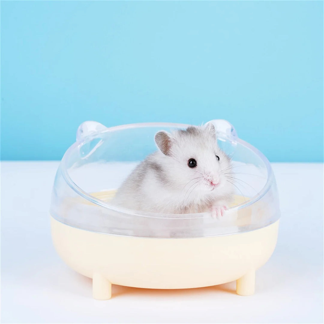 Hamster sand bath container