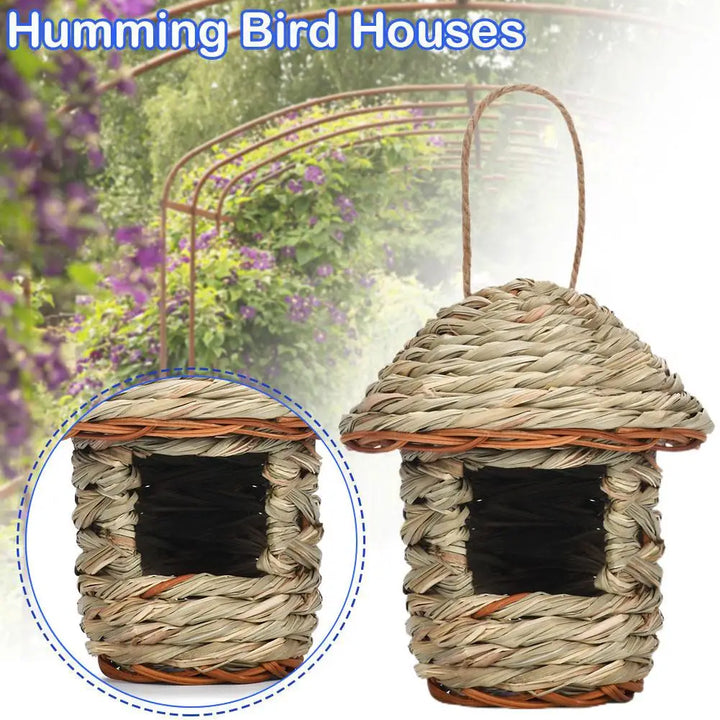 Handmade Straw Nest for Birds