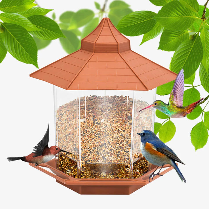 Hanging Bird Feeder Gazebo