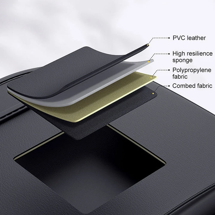 Hanging Car Storage Bag with 7 Pockets for Travel Essentials