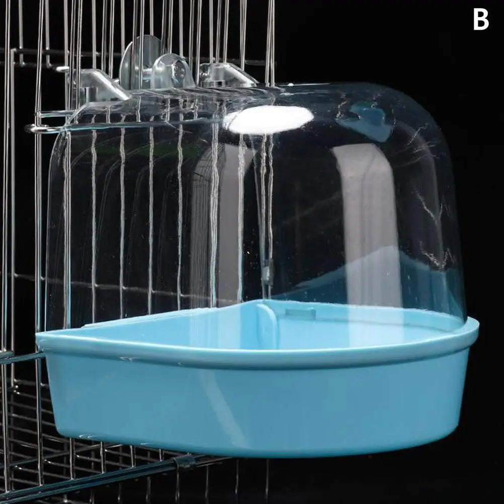 Hanging Pet Bird Bath Box