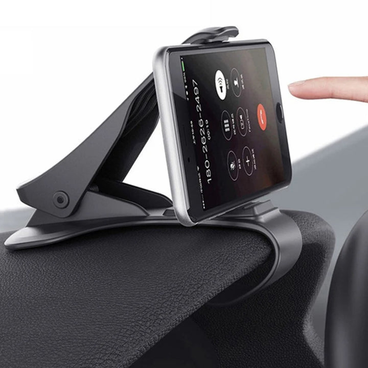 Universal Clip Fold Holder Mount Stand Bracket For Car Phone, GPS Navigation, Dashboard Phone Holder