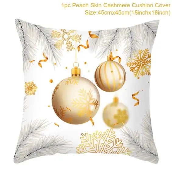 Christmas decor cushion cover