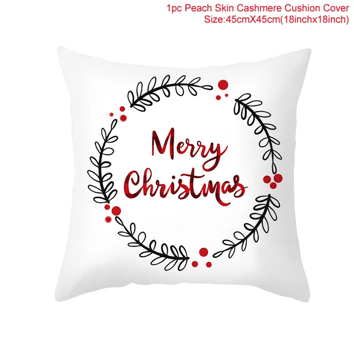 holiday season home decor cushion cover