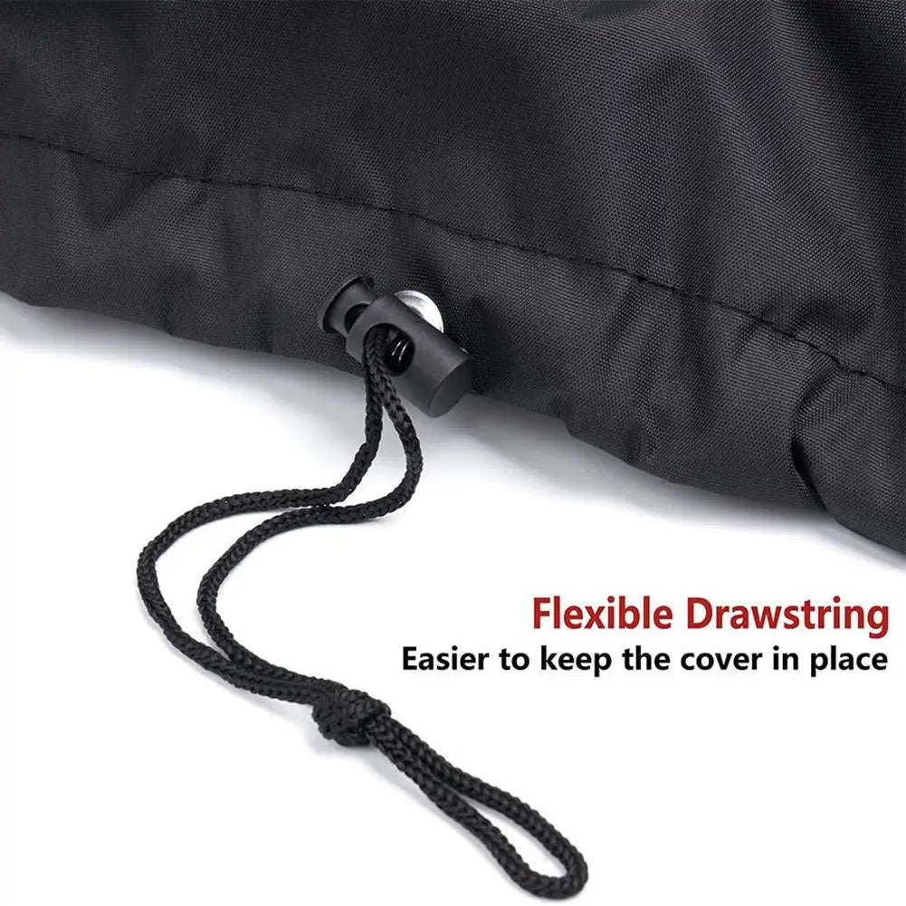 BBQ Cover Outdoor Dustproof Waterproof For Weber | Heavy Duty Grill Covers Rain Protective Outdoor Barbecue Cover For Round BBQ Grill