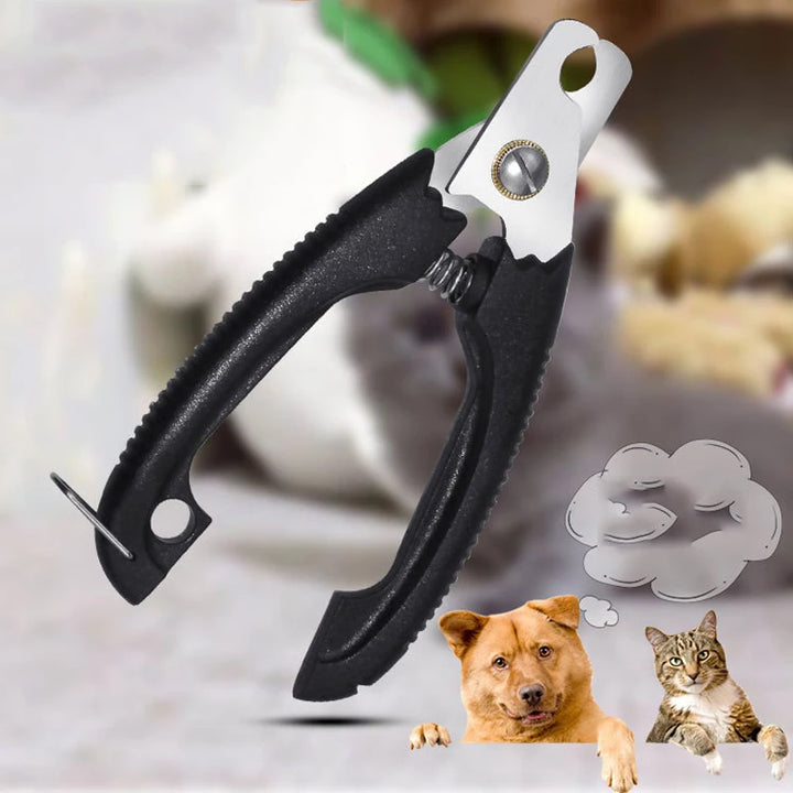 Pet Cat Dog Nail Clipper Cutter With Sickle Stainless Steel Grooming Scissors Clippers for Pet Claws Dog Supplies