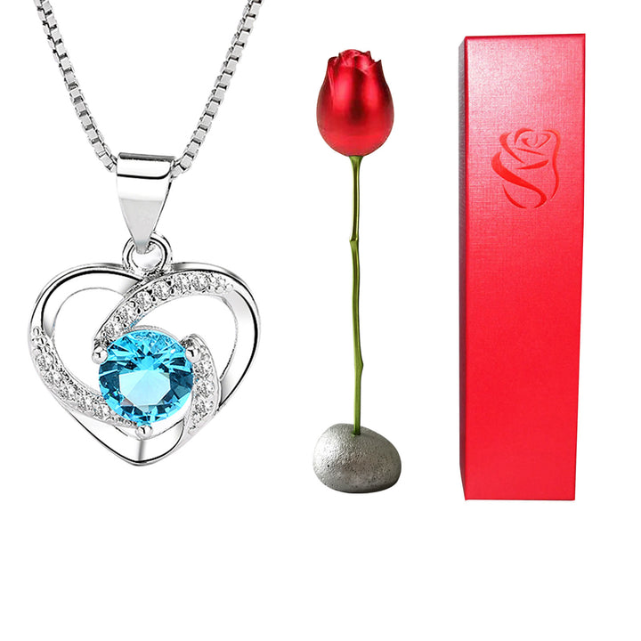 Heart Crystal Pendant Gift