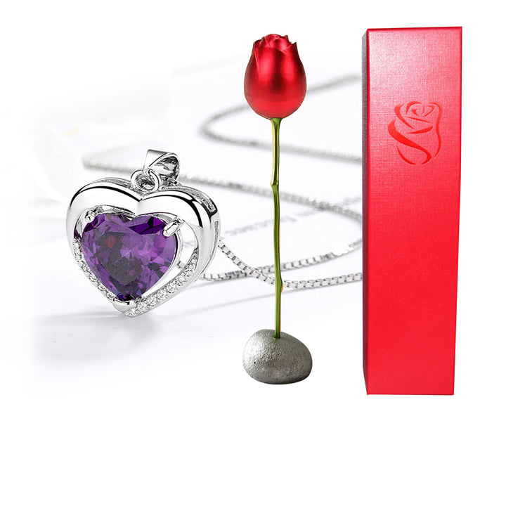 Heart Love Diamond Pendant