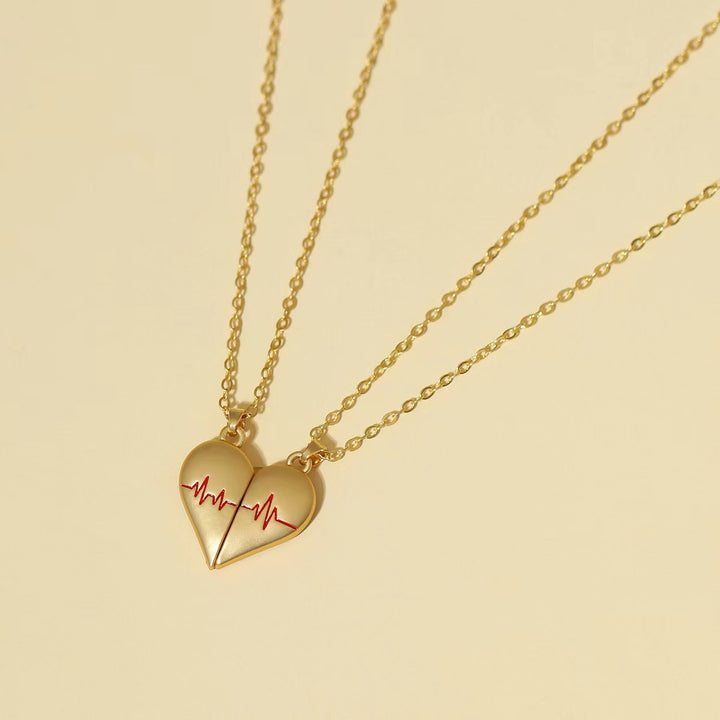 Heart Necklace For Couples