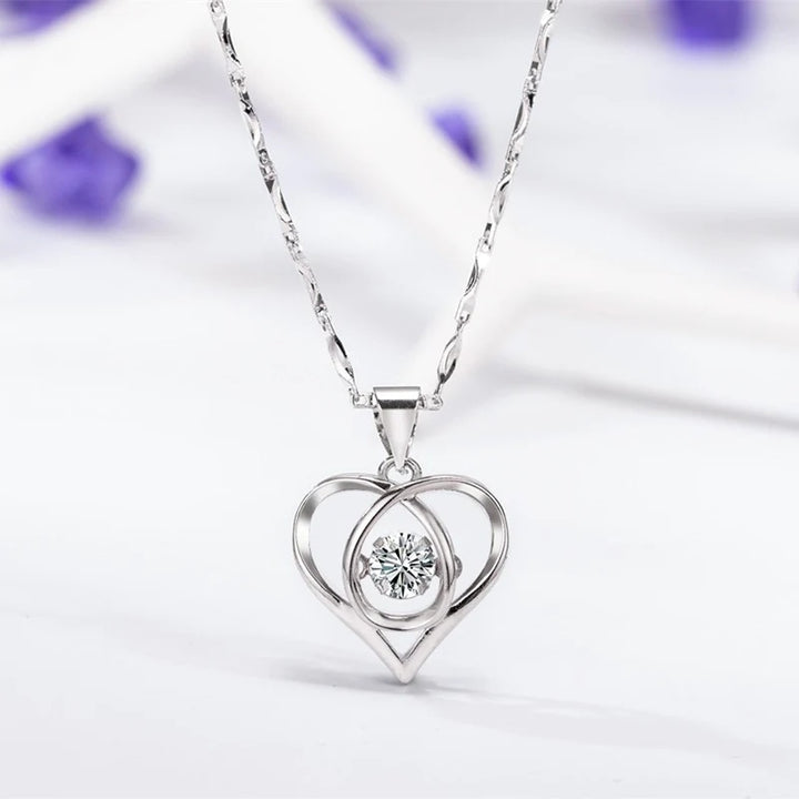 Heart Necklace Gift Women