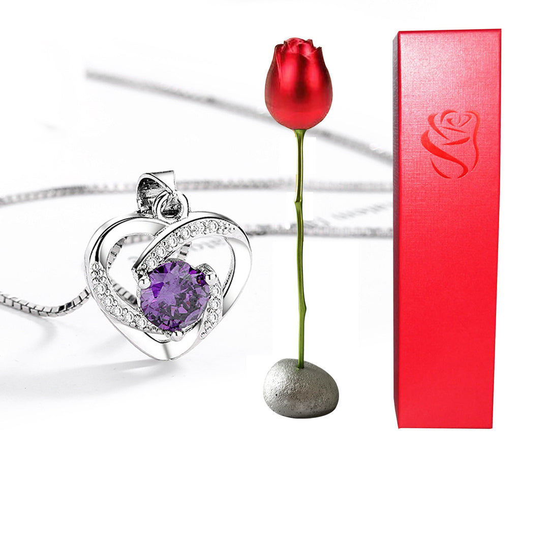 Heart Romantic Crystal Necklace