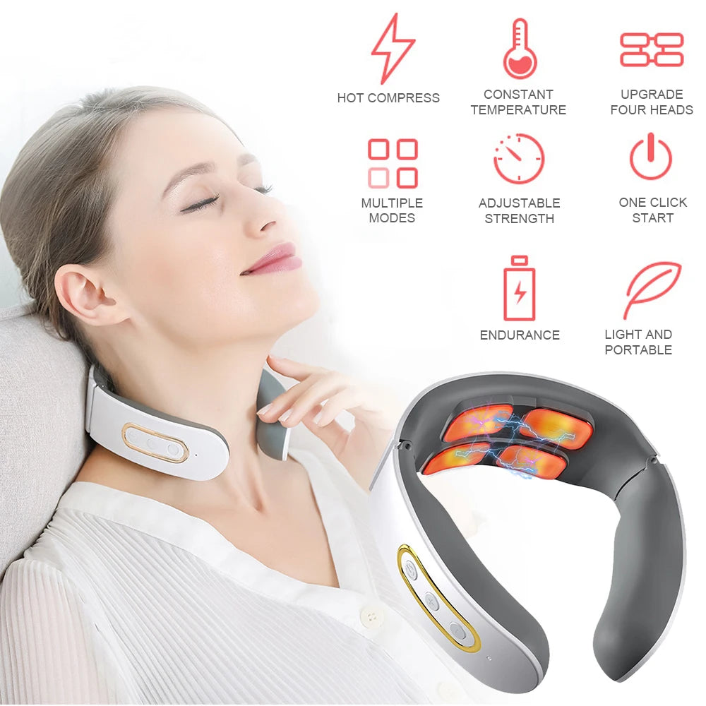 Heated Cervical Pain Relief Device