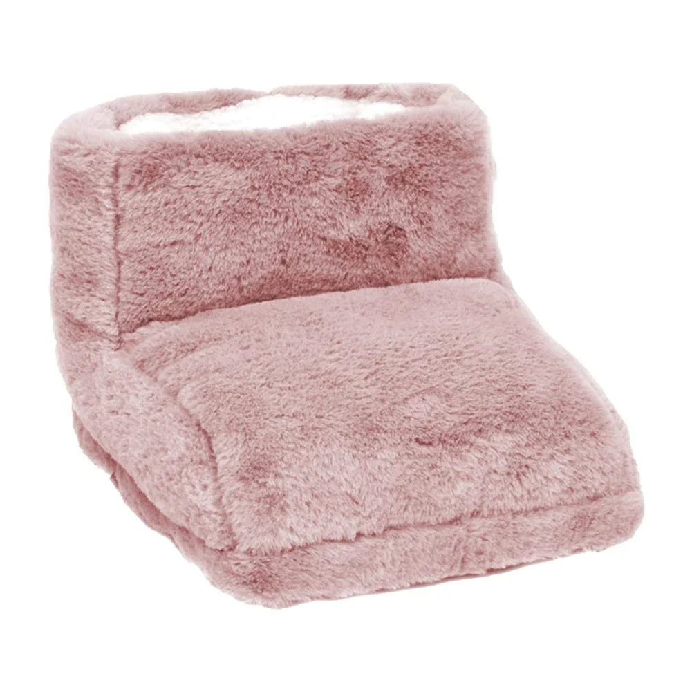 Heated Fleece Foot Cushion for Home