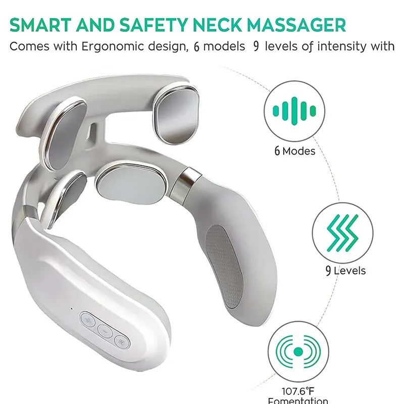 Heated Neck Vibration Massager