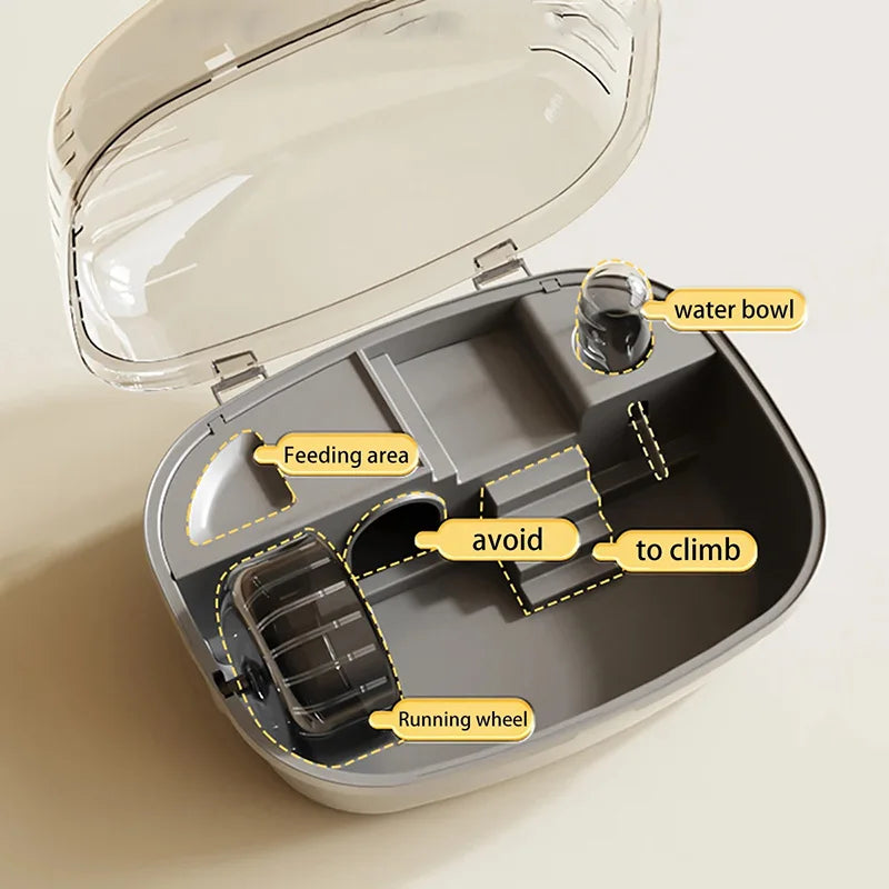 Hedgehog Cage with Openable Top