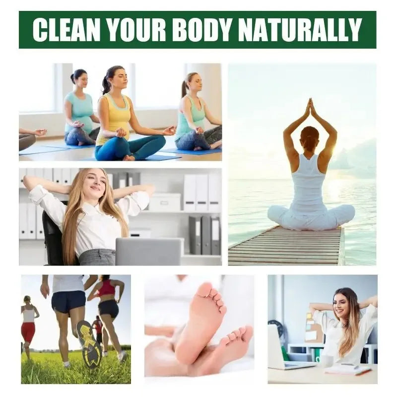 Herbal detox foot pads body cleanse