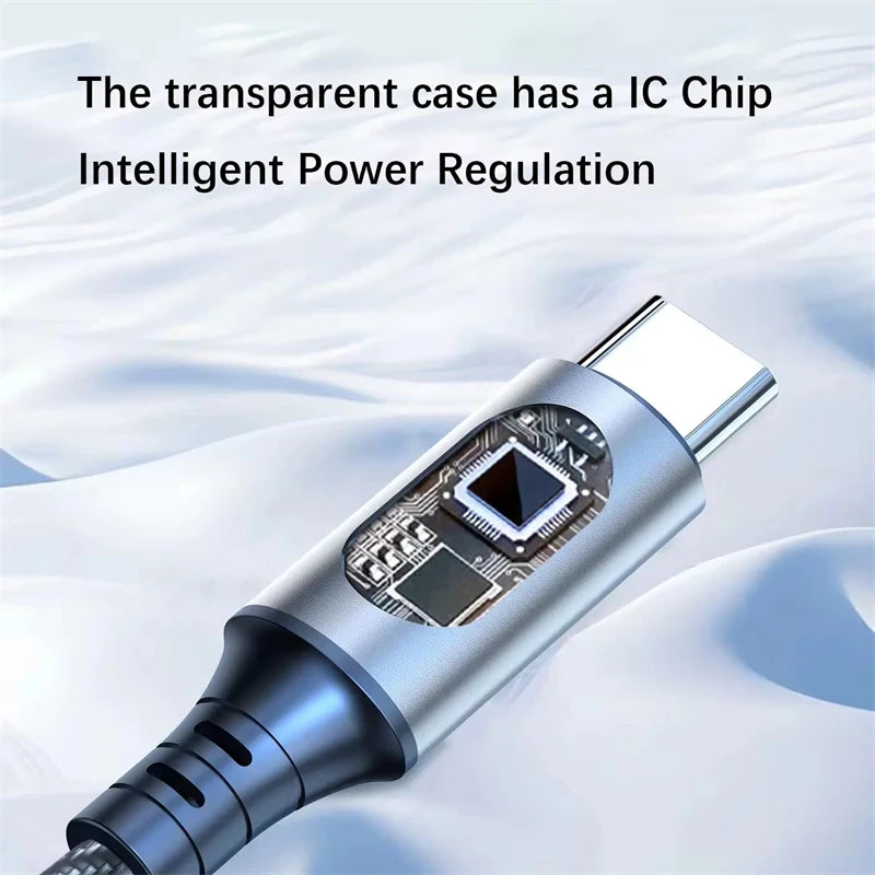 High-Speed 100W USB-C Charging Cable

