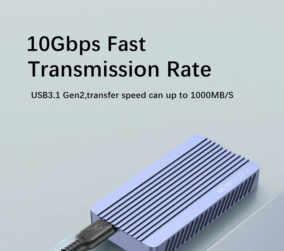High-Speed USB 3.2 Gen2 Cable – 10Gbps Data

