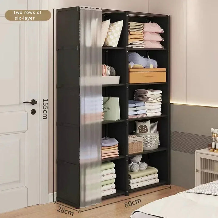 High Capacity Wardrobe Storage Solution