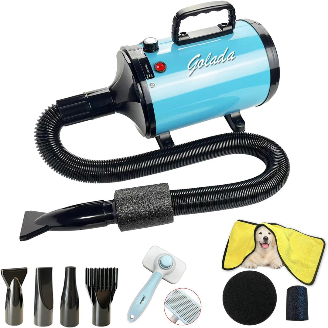 High power pet grooming blower