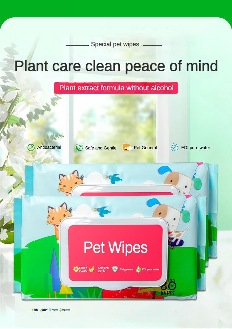 Hypoallergenic wipes for dogs and cats