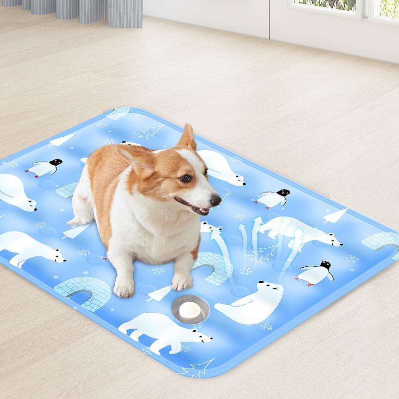 Ice bear washable cooling mat for cats and dogs