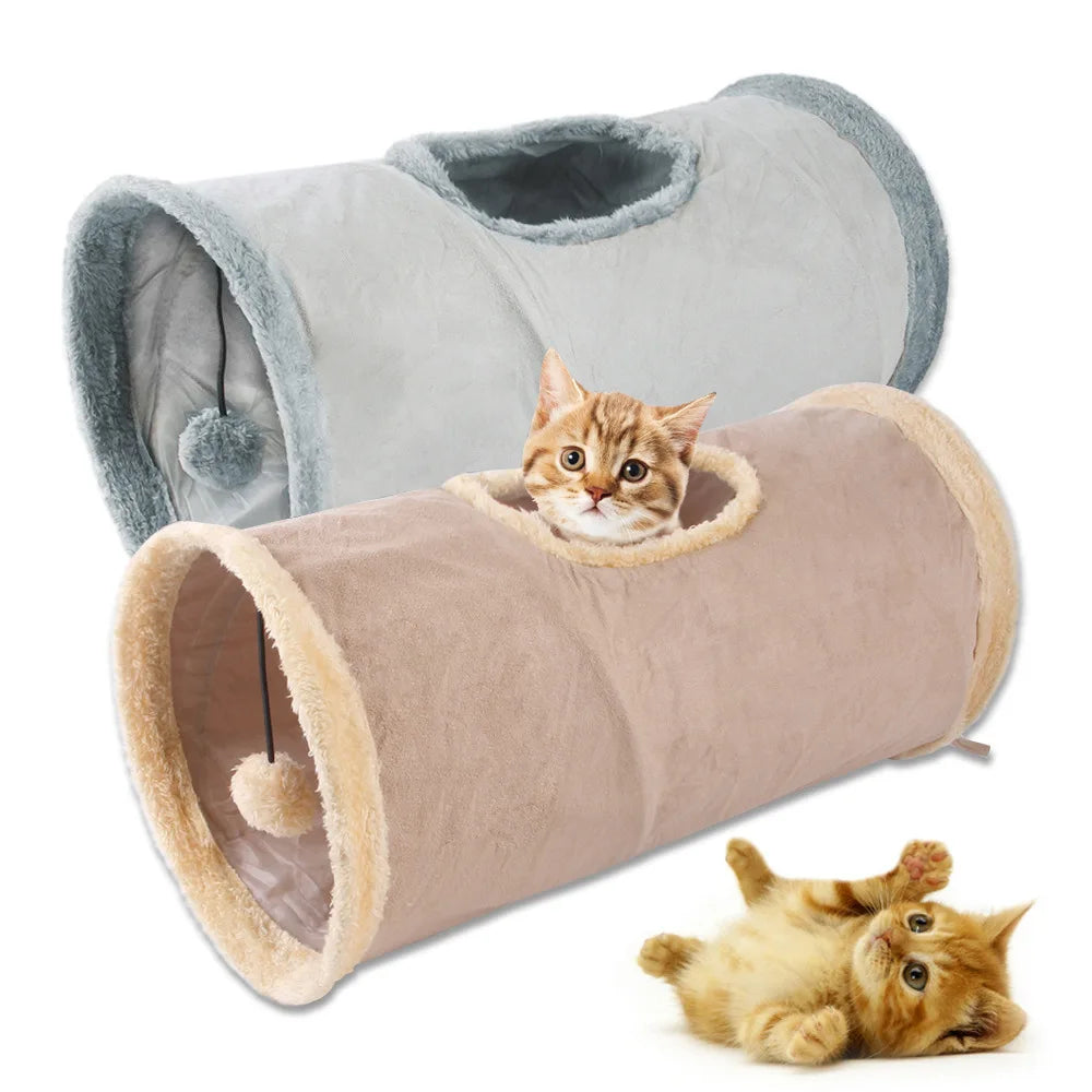 Indoor Play Tunnel for Cats
