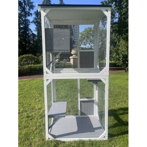 Indoor outdoor cat playpen large size