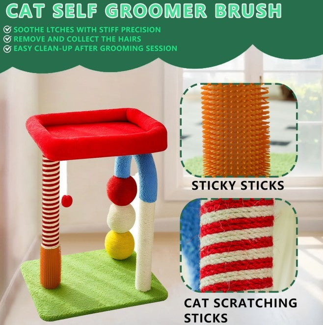 Interactive Cat Tree With Toys