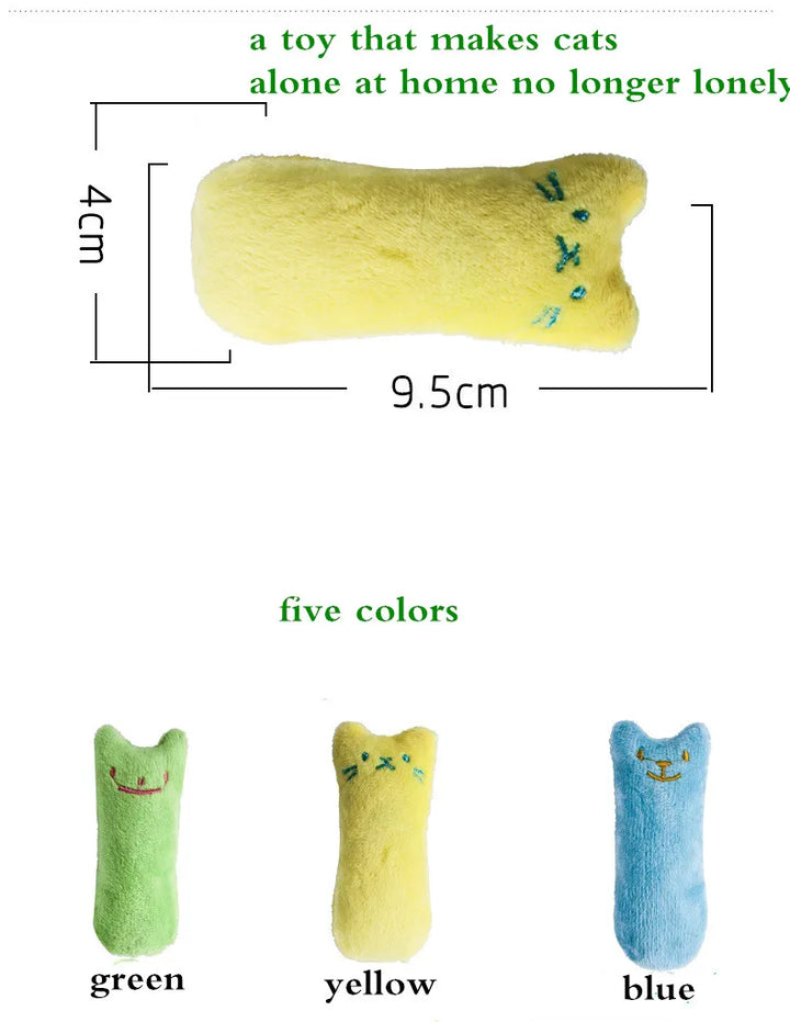 Interactive Catnip Toy for Kitten Chewing