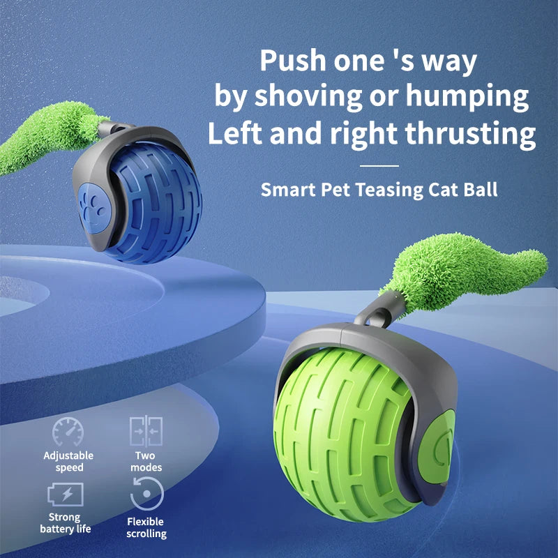 Interactive Electric Cat Ball