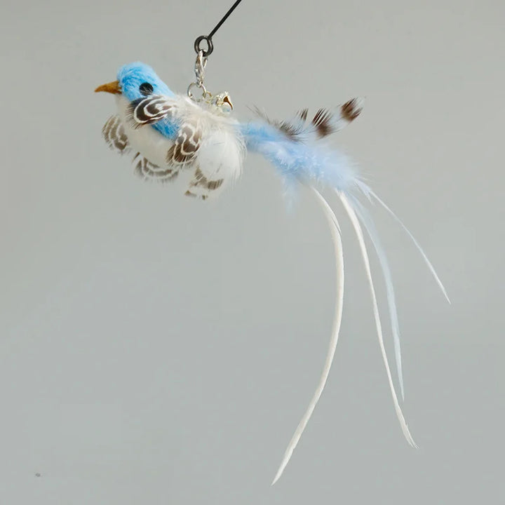 Interactive Feather Bell Toy for Kittens