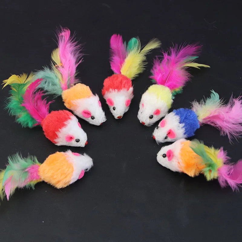 Interactive Feather Cat Toy